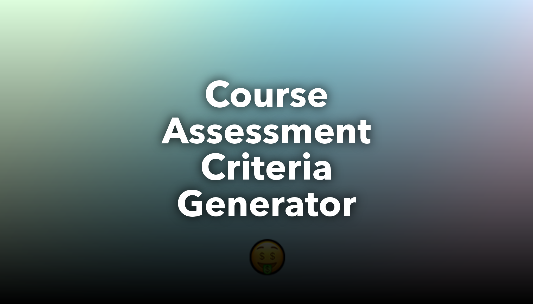 course-assessment-criteria-generator-nichesss